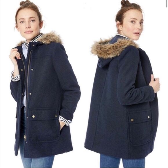 J. Crew Chateau Coat - Picture 4 of 15